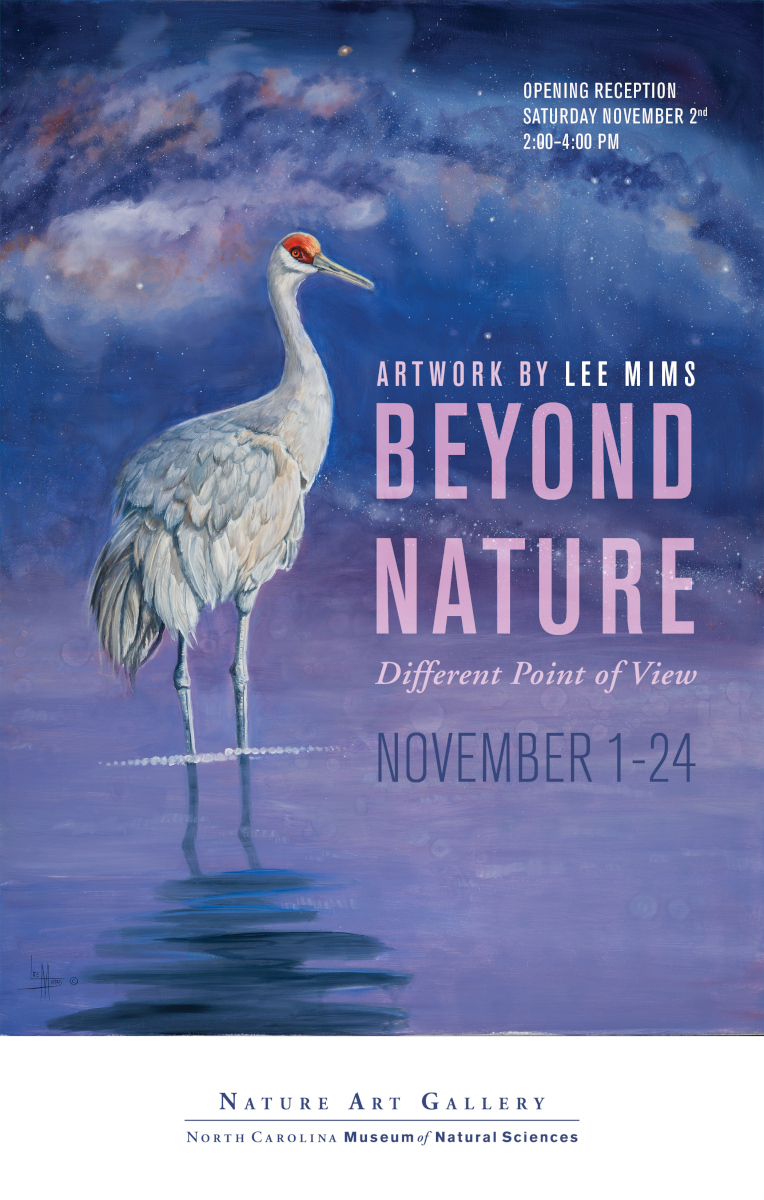 Beyond Nature Art Gallery Exhibit at the North Carolina Museum of Natural Sciences Poster
